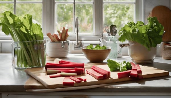 Congeler de la rhubarbe : méthodes et astuces pour bien conserver