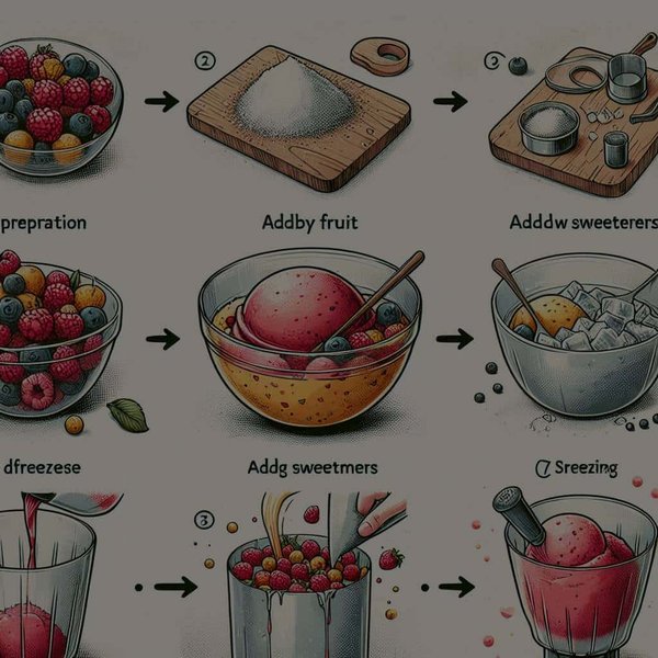 Comment faire des sorbets maison avec des fruits congelés sans sorbetière ?